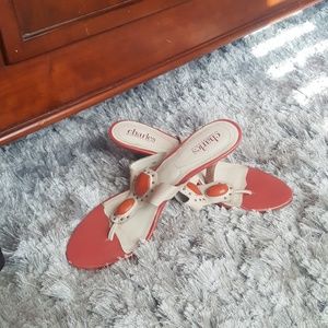 Charles David embellished sandals